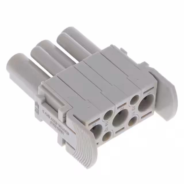 HMN-3/4-F TE Connectivity AMP Connectors  Moduli di inserti per connettori per impieghi gravosi